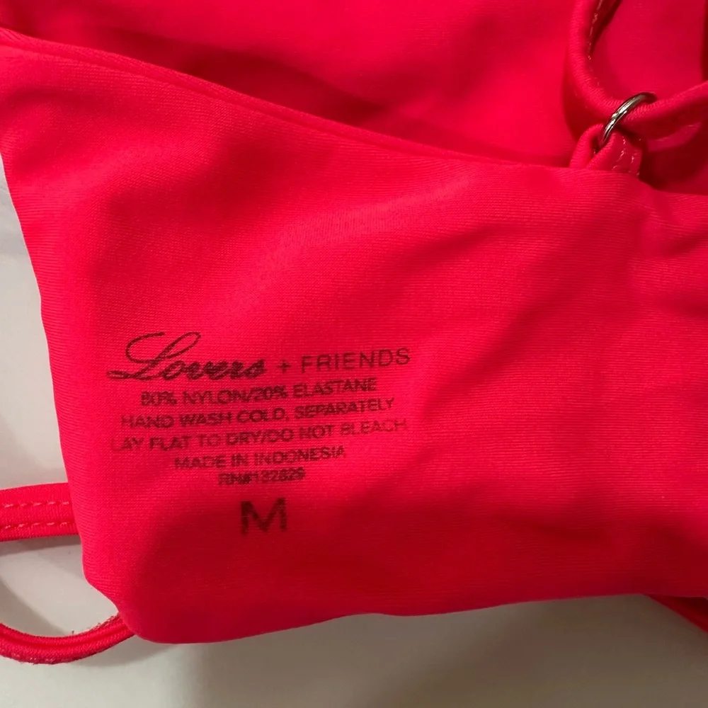 Lovers + Friends Bright Pink Bikini - Picture 3 of 7